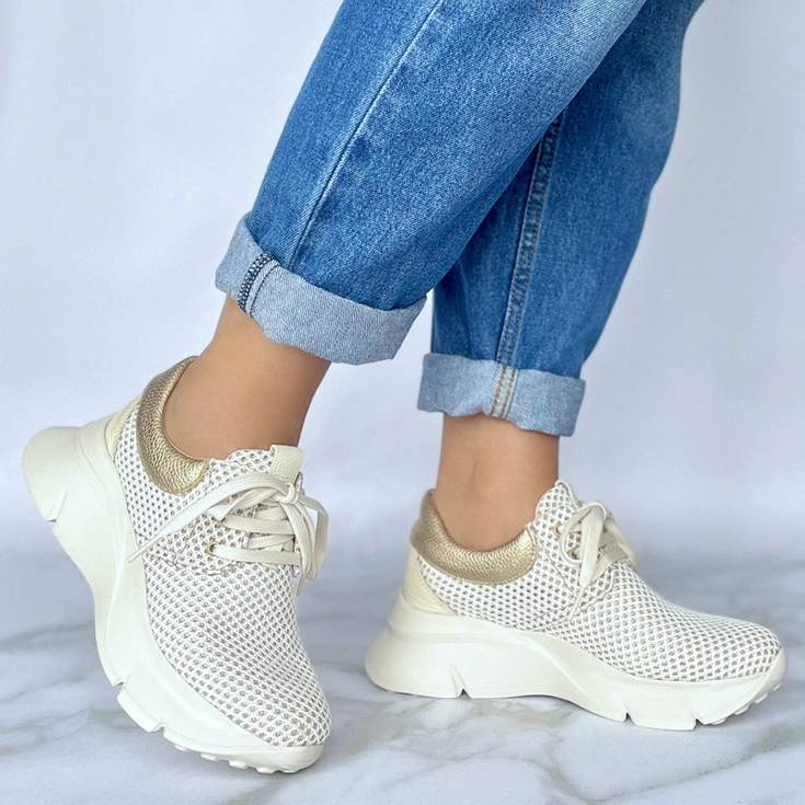 trampki damskie białe